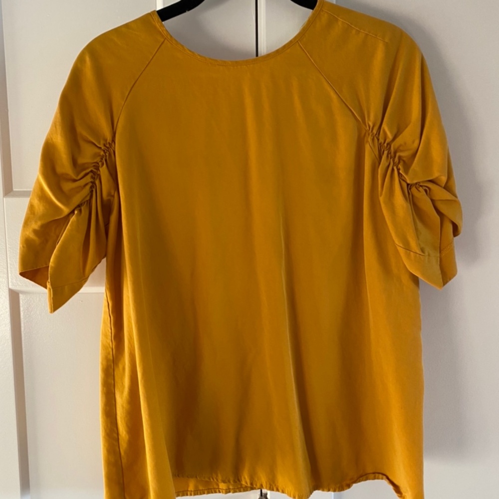 Like New: Gianni Bini Mustard Yellow Blouse